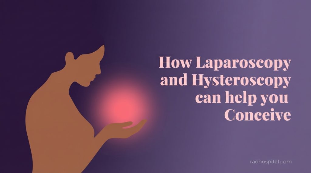 How Laparoscopy and Hysteroscopy can help you Conceive