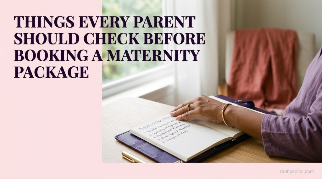 Rao Hospital - Things Every Parent Should Check Before Booking a Maternity Package - Things Every Parent Should Check Before Booking a Maternity Package Things Every Parent Should Check Before Booking a Maternity Package