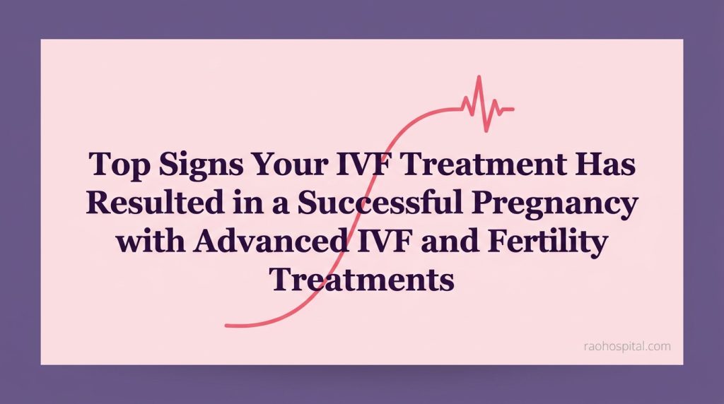 Top Signs Your IVF Treatment Has Resulted in a Successful Pregnancy