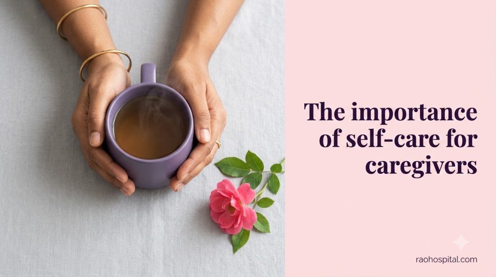 The importance of self-care for caregivers